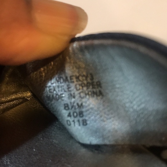 Unisa Linda Black and White Polka Dot Ankle Strap Block Heel Sandals-Size 8.5 - Picture 6 of 7